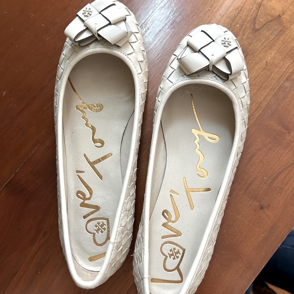 Leather Tory Burch flats, size 7 - Picture 4 of 4